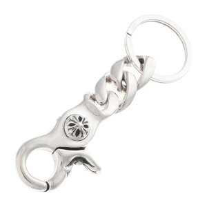 Nn[c CHROME HEARTS NbvL[`F[ NVbNV[g CLIP KEY CHAIN CLASSIC SHORT yVo[L[`F[z_K[i ANZT[ Vo[925 Y fB[X lC Ki