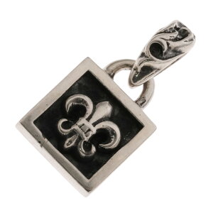 クロムハーツ CHROME HEARTS フレームドBSフレア FRAMED BS FLUER 【シルバーネックレストップ チャーム】 ネックレス ペンダント シルバー925 メンズ レディース 人気 正規品