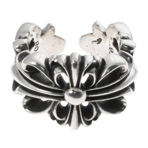 Nn[c CHROME HEARTS _ut[NX DOUBLE FLORAL CROSSyVo[Oz 21 O w Vo[925 Y fB[X lC Ki