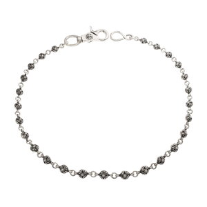 クロムハーツ CHROME HEARTS 1クリップ No1 クロスボールチェーン ロング 1CLIP No1 CROSS BALL CHAIN LONG 【シルバーウォレットチェーン】 アクセサリー シルバー925 メンズ レディース 人気 正規品