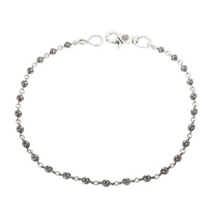 Nn[c CHROME HEARTS 1Nbv No1 NX{[`F[ O 1CLIP No1 CROSS BALL CHAIN LONG yVo[EHbg`F[z ANZT[ Vo[925 Y fB[X lC Ki