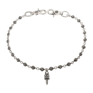 Nn[c(chrome hearts) 2Nbv No1 NX{[`F[ w_K[ 2CLIP No1 CROSS BALL CHAIN w DAGGER yVo[EHbg`F[z