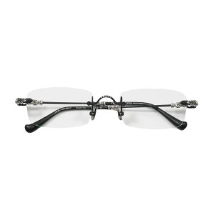 クロムハーツ CHROME HEARTS PILLS lll フローラルテンプルリムレスアイウェア【メガネ アイウェア】付属品付き アクセサリー シルバー925 メンズ レディース 人気 正規品