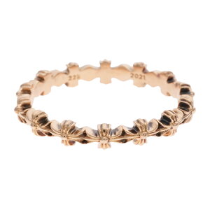Nn[c(chrome hearts) 22K ^Cj[Eoh GLD TINY E BAND 21 yVo[Oz