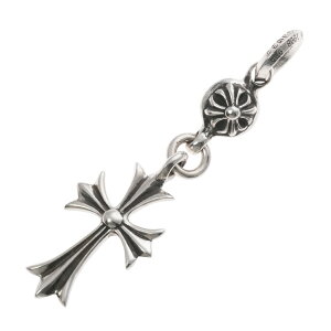 クロムハーツ CHROME HEARTS 1ボール タイニーCHクロス 1B TINY CH CROSS 【シルバーネックレストップ チャーム】 ネックレス ペンダント シルバー925 メンズ レディース 人気 正規品