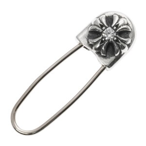Nn[c CHROME HEARTS Z[teBs 1P DIA CHvX SAFETY PIN CH PLUS yVo[sAX _Chz ANZT[ Vo[925 Y fB[X lC Ki