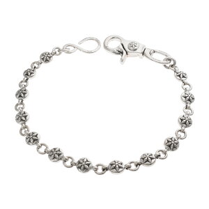クロムハーツ CHROME HEARTS 1クリップ No2 スターボールチェーン ショート 1CLIP No2 STARBALL CHAIN SHORT 【シルバーウォレットチェーン】 アクセサリー シルバー925 メンズ レディース 人気 正規品