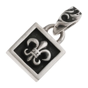 クロムハーツ CHROME HEARTS フレームドBSフレア FRAMED BS FLUER 【シルバーネックレストップ チャーム】 ネックレス ペンダント シルバー925 メンズ レディース 人気 正規品