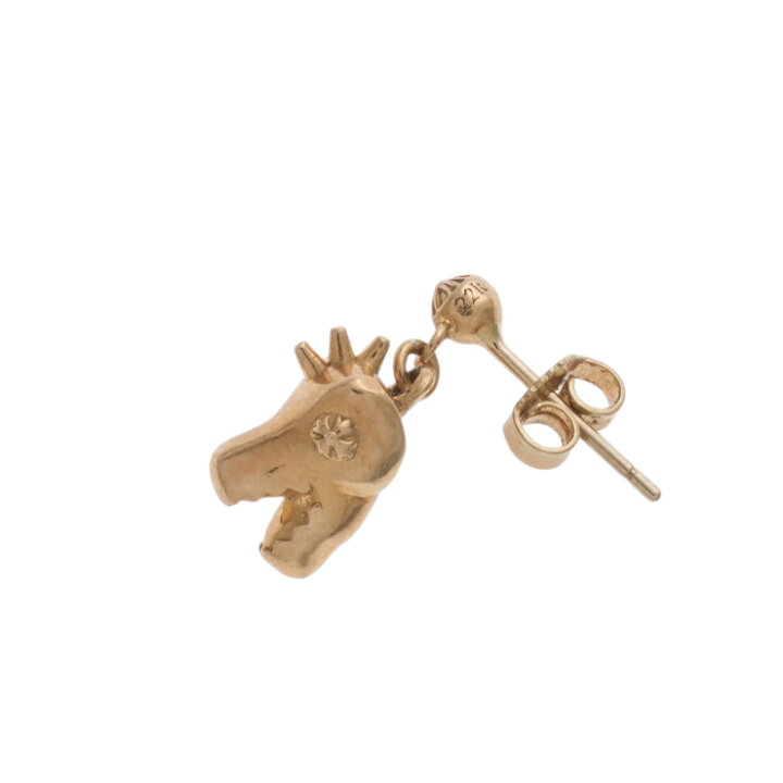 楽天市場】クロムハーツ(chrome hearts) 22K ディノヘッドドロップ  
