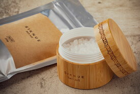 SIKNUE バスソルト（木・草・花・果）本体（レフィル付）シクヌ Bath Salt 入浴料 おしゃれ プレゼント ギフト 父の日　母の日 お誕生日 記念日 北海道お土産