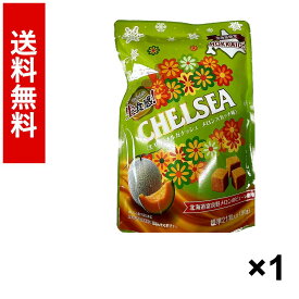 北海道限定 /1個セット/送料無料/ チェルシー 生キャラメルガナッシュ 富良野メロン味 標準21粒入り（90g）×1袋 CHELSEA キャンディ おやつ お祝い お土産
