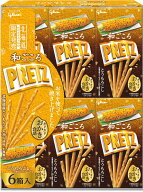 北海道限定 Glico【和ごころプリッツ＜とうもろこし＞6箱入】北海道産とうもろこし使用 北海道お土産 投…