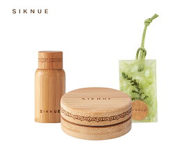『公式ショップ』北海道　SIKNUE シクヌ 　アロマ　「ハンドクリーム・ミニボディオイル・ミニポプリバー」リラックストリオ（草）母の日　お誕生日　お祝い　記念日　プチギフト　北海道お土産