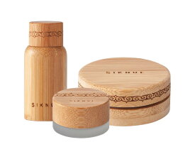 『公式ショップ』北海道　SIKNUE シクヌ 　アロマトリオ（草・花・果）ハンドクリーム＆ミニボディオイル＆練り香水 ギフトセット　プチギフト　お土産　保湿　香水　オイル　母の日　お祝い　お誕生日　記念日　hand cream&mini body oil&solid perfume