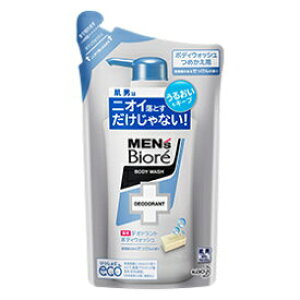 【3個セット】花王 メンズビオレ 薬用デオドラントボディウォッシュ 清潔感のあるせっけんの香り つめかえ用 380ml×3個