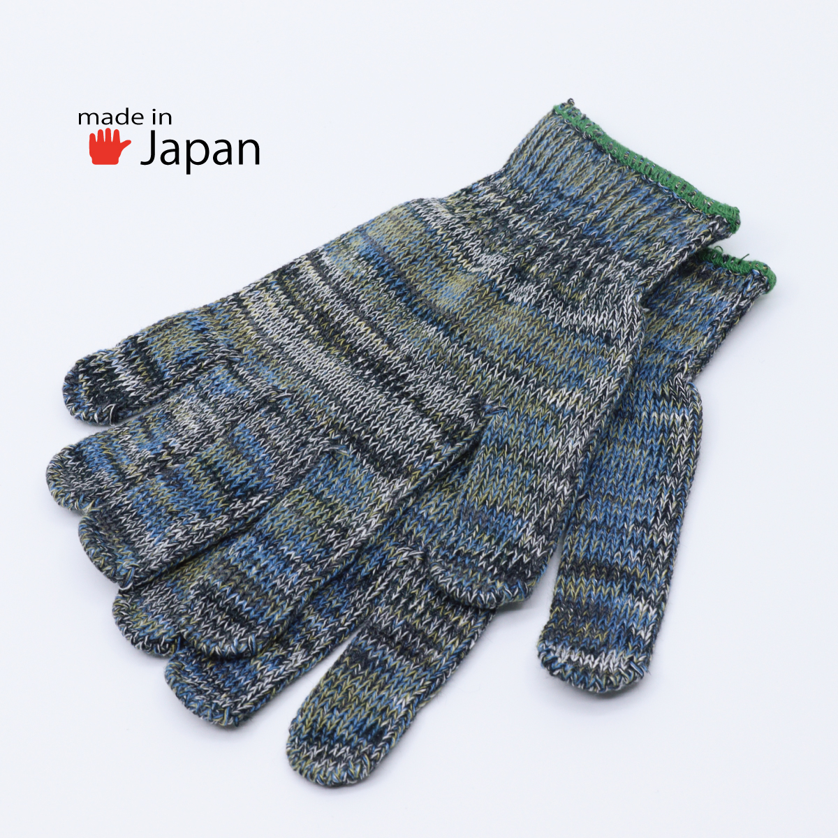環境に優しいリサイクル繊維 カラー軍手 軍手 日本製 最強 厚手 ４０打 ７ゲージ 80％以上節約 期間限定送料無料 安全保護具 ４８０双 作業手袋