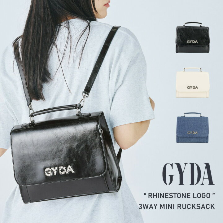 楽天市場】【ポイント10倍】GYDA(ジェイダ) 3WAYミニリュック GY-B296 