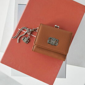 GYDA PLAIN がま口財布 レディース 2025AW 全3色 三つ折り GY-W342 シンプル カジュアル 札入れ 小さめ コンパクト おしゃれ 女性 大人 可愛い 普段使い クリスマス