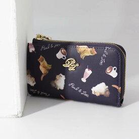 ポール＆ジョー キーケース レディース ブランド ジプシー＆ヌネット総柄 猫 ねこ PJA-W713 PAUL & JOE ACCESSOIRES ポールアンドジョー スマートキー 鍵 収納 カギ 車 通勤 通学 贈り物 送料無料[SL30]母の日 ギフト プレゼント