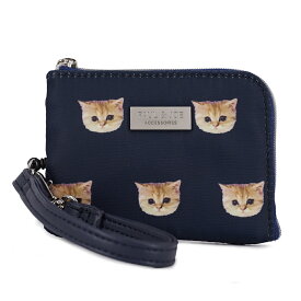 ポール＆ジョー コインパスケース レディース 猫 ねこ ヌネット総柄 PJA-W961 PAUL & JOE ACCESSOIRES ポールアンドジョー 3WAY パスケース キーケース コインケース 定期入れ ICカード母の日 ギフト プレゼント