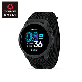【公式】 COROS （カロス） PACE 4 【ナイロンバンド】（ペース 4）ランニングウォッチ スポーツウォッチ 32g超軽量・高精度GPS搭載 19日間稼働 41時間GPSモード 5ATM防水 Strava・STRYD・TrainingPeaksなど対応 PACE4 ペース4 【ナイロンバンド】