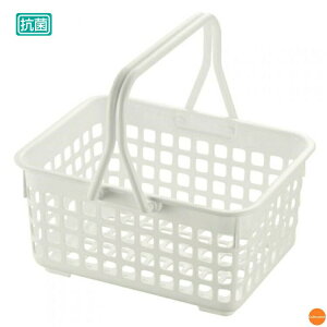 リッチェル シンプルイズム ハンディバスケット ホワイト VSV-11[関連:Richell 業務用 ランドリーバスケット 脱衣かご 洗濯かご 浴室用品 バス用品 家庭用品 収納 かご 籠 ホテル 旅館 ス