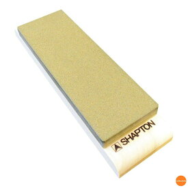 シャプトン　セラミック砥石　M15　台付　＃220　荒砥石　モス　ATI-46[関連：SHAPTON 業務用 本職用 料理道具 日本製 荒砥石 包丁 庖丁 研ぎ器 とぎ機 砥石 シャープナー]