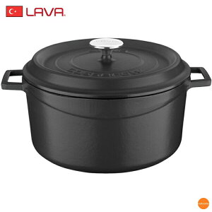 LAVA�@���E���h�L���Z���[���@24cm�@LV0079�@LAV-01�m�֘A�F�����@ �g���R �u�����h �� ������� �d��������Ή� IH100V�E200V�Ή� �H���Ή� �����z�[���[ �������� �A�E�g�h�A �o�[�x�L���[�n