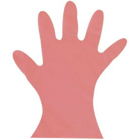 カラー　マイジャストグローブ　五本絞り　＃28　化粧箱入　ポリエチレン製　200枚入　STB-58［関連：東京パック 業務用 食品衛生法適合品 日本製 使い捨て ポリエチレン手袋 エンボスグローブ 消耗品 食品加工 食品工場 HACCP対応 色分け 衛生］