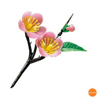 プリティフラワー　S-15　桃の花　300入　XPL-11[関連：旭創業 業務用 料理演出用品 飾り 造花 演出 おせ…