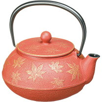 楽天市場】南部鉄器 岩鋳（カラーレッド）（茶道具・湯呑・急須 