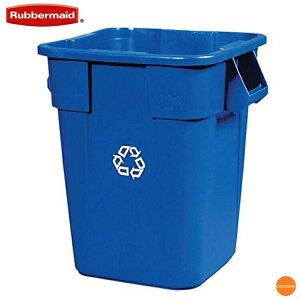 スクエア ブルート リサイクルコンテナ No.3536-73 ブルー 151.4L KBL-17[関連:ラバーメイド アメリカ ブランド BRUTE 清掃用品 保管容器 運搬用品 食品 おしゃれ 食材 ストッカー ごみ箱 ダ