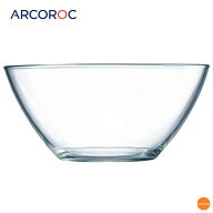 コスモス　サラダボール　23cm　E8859　RKS0209[関連：Arcoroc Luminarc ARC ブランド 食器 全面強化ガラ…