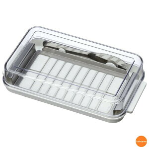 ステンレスカッター式 バターケース BTG2DX BBT-A7【SALE】[関連:スケーター 保存容器 食器洗浄機対応 バターカッター バターケース バターキーパー 製菓 お菓子作り パン作り 喫茶店 カフ