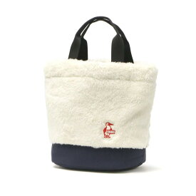CHUMS チャムス エルモフリーストートバッグ CH60-3643 Ivory/Navy 雑貨 秋冬用 ファーバック バック ハンドバック トートバック もこもこバック レディース