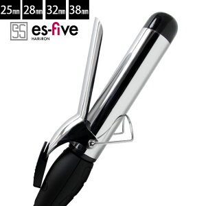ヘアアイロン,アイロン,ヘアーアイロン,カール,カールアイロン,コテ,32mm,38mm,28mm,es-five,エスファイブ,ヘアアイロン,ヘアーアイロン,プロ仕様,サロン仕様,高温,巻き髪,おしゃれ,スタイリッシュ,シンプル,人気,口コミ,