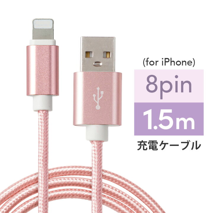 楽天市場】[メール便送料無料] アルミニウム合金 充電ケーブル 種類 