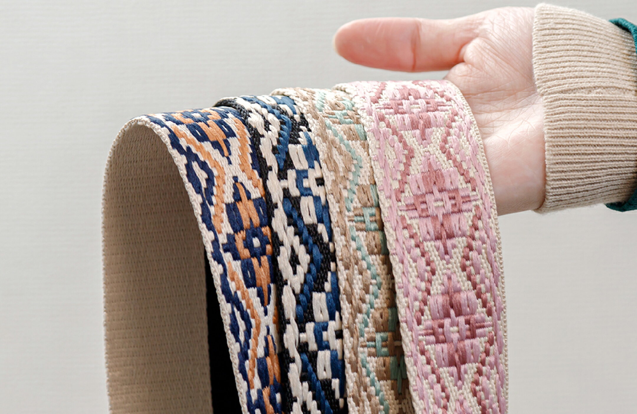 3.5cmの幅広ベルト