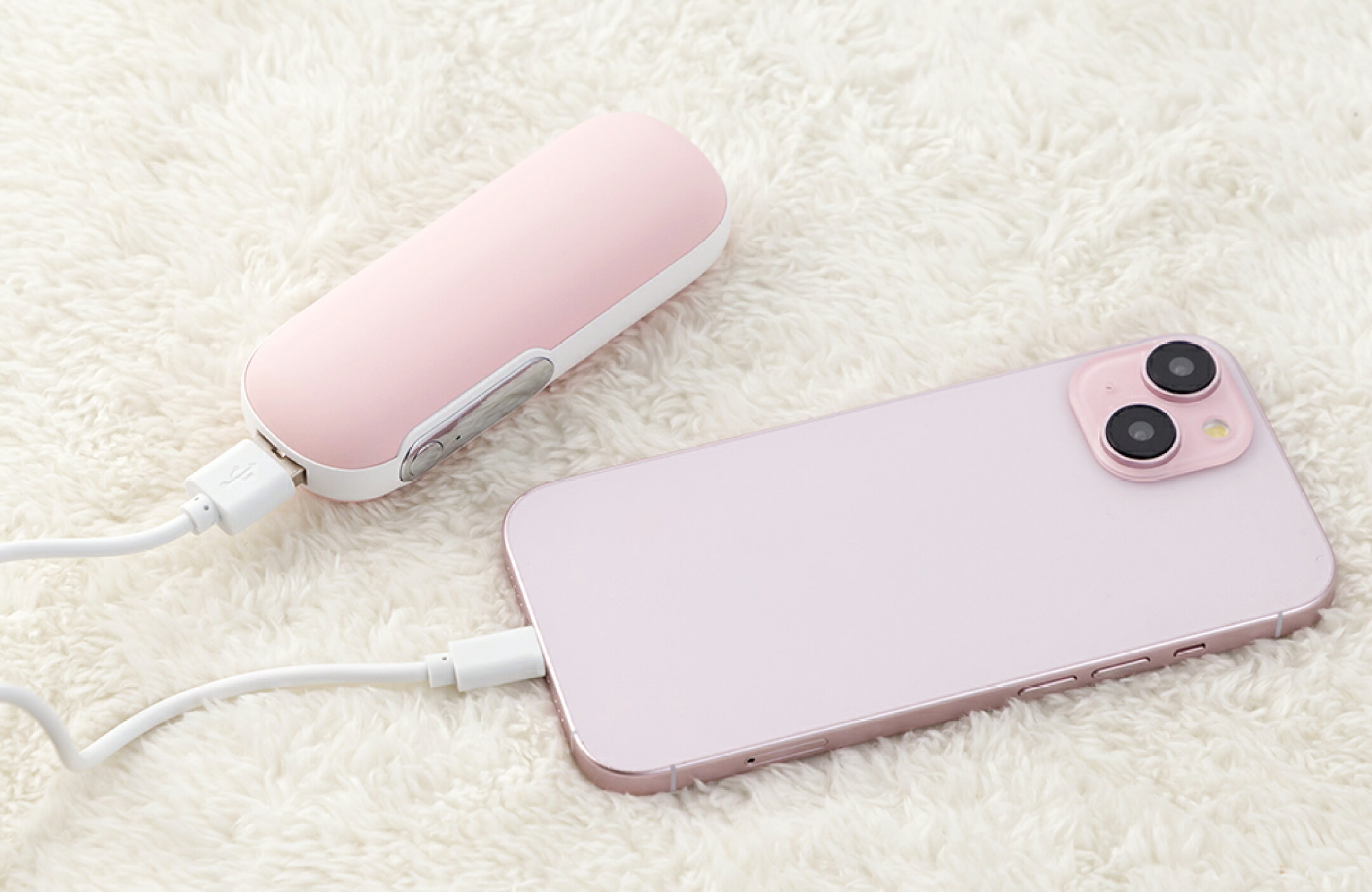 モバイルバッテリー機能付き 充電式カイロ