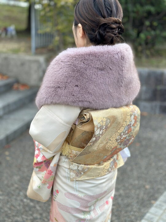 楽天市場】5カラー展開 成人式 超ボリューム 最高級フォックス調 