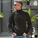 タートルニット ニット メンズ タイト カシミヤタッチ セーター 無地 きれいめ ビジネスカジュアル メンズファッション 30代メンズ 40代メンズ ファッション 30代 40代 イケオジ ファッション 秋 冬