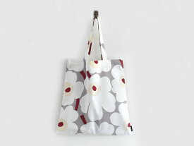 marimekko マリメッコ トートバッグ PIENI UNIKKO ピエニウニッコ グレー 43×43cm 2024SS