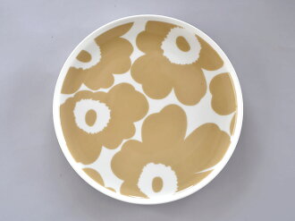 楽天市場 マリメッコ プレート お皿 ウニッコ 北欧デザイン Marimekko Unikko ベージュ うつわ メイン皿 パン皿 パスタ皿 食器 北欧 北欧食器 ギフト Cortina 北欧生地と雑貨のお店