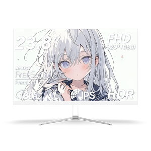 VETESA pc���j�^�[ �Q�[�~���O���j�^�[23.8�C���`1ms�iGTG�j IPS 180Hz FHD�i1920*1080�j FreeSync �ڂɗD�����u���[���C�g�J�b�g HDMI/DP/VESA�i100*100�j/HDR400�Ή� 112.44%���F��J�o�[�� �`���g�����\ 1�N�ۏ�