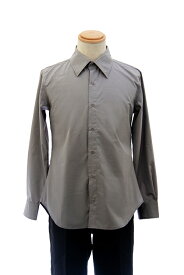 カラーワイシャツ【グレー 灰色】【S～LL】コスプレ 衣装 シャツ 無地 カラーシャツ アパレル