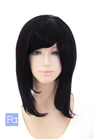 サイドロング 【グレープ】【ウィッグネット付】 コスプレウィッグ 耐熱 コス パーティー コスチューム 変装 仮装 アニメ 学園祭 新年会 結婚式(mlo-bp0020)