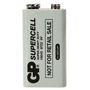 6F22dr p FUKUDA c tN_ [U[ obe[ AJdr GP SuperCell 9V Battery White 1604S/6F22 eʃR[hX ʗpi/zpiyz