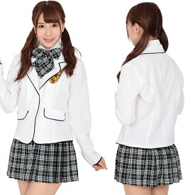 AKIBAカトレア学園 コスプレ 可愛い 制服 スクール セーラー ブレザー ジャンパースカート 学生服 女子高生 アニメ アイドル ハロウィン イベント 余興 仮装 大人 コスチューム セクシー 衣装