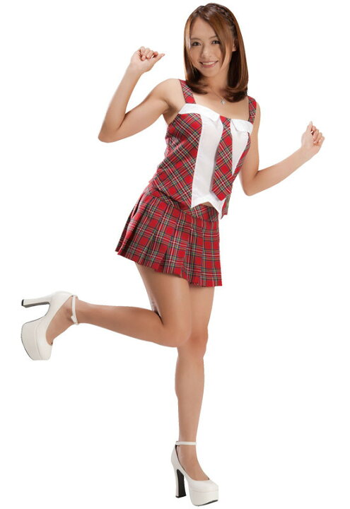 楽天市場 チェックネクタイアイドルakb コスプレ 可愛い 制服 スクール セーラー ブレザー ジャンパースカート 学生服 女子高生 アニメ アイドル ハロウィン イベント 余興 仮装 大人 コスチューム セクシー 衣装 コスプレ通信