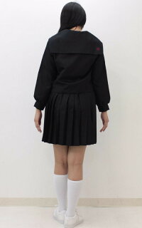 10%off送料無料スーパーSALE◆黒セーラー服(冬服)Mコスプレ可愛い制服スクールセーラーブレザージャンパースカート学生服女子高生アニメアイドルハロウィンイベント余興仮装大人コスチュームセクシー衣装
